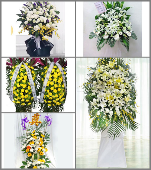 福建三明泰宁县新桥乡王明村白事花篮预定